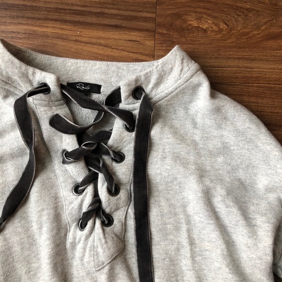 Rails Ryan Pullover Sweater Heather Gray - Picture 3 of 4